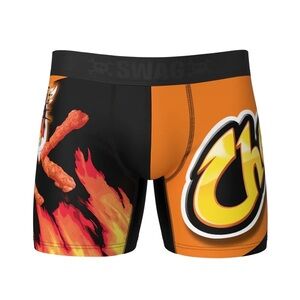 Mens Cheetos Crunchy XXTRA Flamin' Hot Cheese Swag Boxer Briefs XL